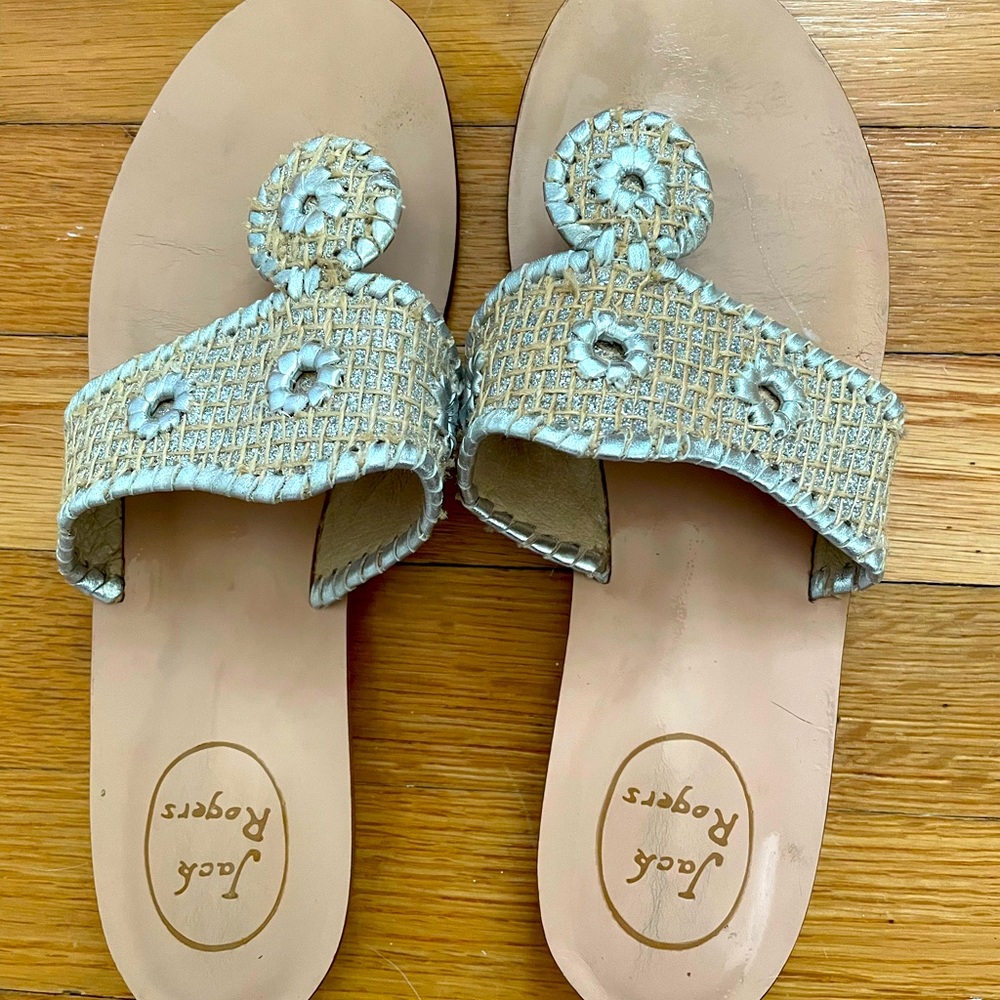 Size 9 Jack Rogers sandals EUC!